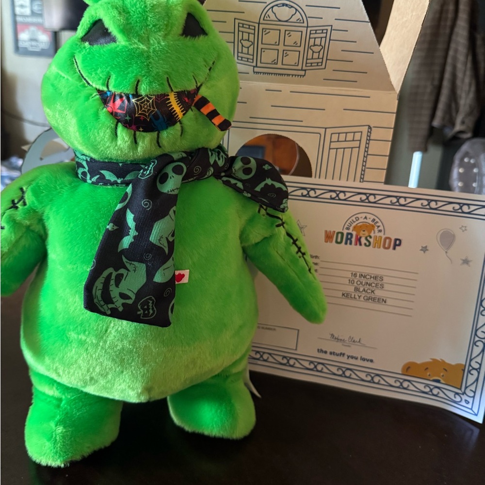 Build-A-Bear Green Plush Toy